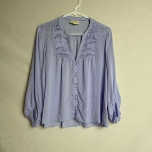 Maeve Light Purple Anthropologie Blouse – Size 2